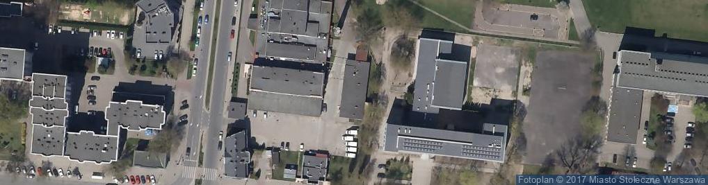 Zdjęcie satelitarne LXXII Liceum Ogólnokształcące im. gen. Jakuba Jasińskiego
