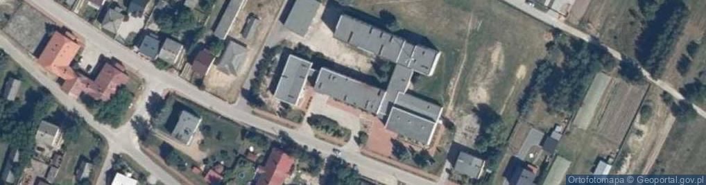 Zdjęcie satelitarne LZS GM.Rusinów