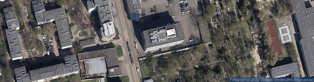 Zdjęcie satelitarne M⋮BIURO - Wirtualne biuro Warszawa Młynarska