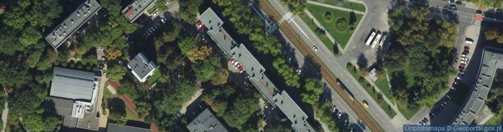Zdjęcie satelitarne M. Glonek Naprawa Drukarek Niszczarek