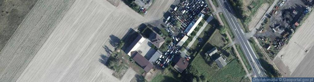 Zdjęcie satelitarne M i S Auto-Złomowiec Gruszka Mariusz