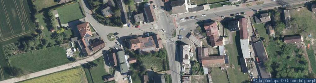 Zdjęcie satelitarne M & N Hurt Detal Niestrój Józef Miliński Andrzej Harędzki Rafał