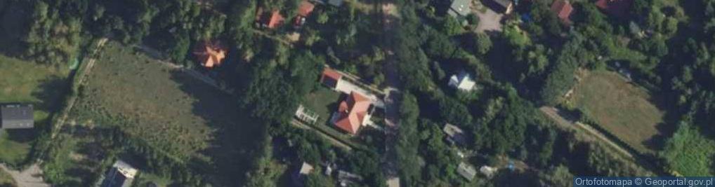Zdjęcie satelitarne M P Projekt Paweł Milewski Marta Milewska