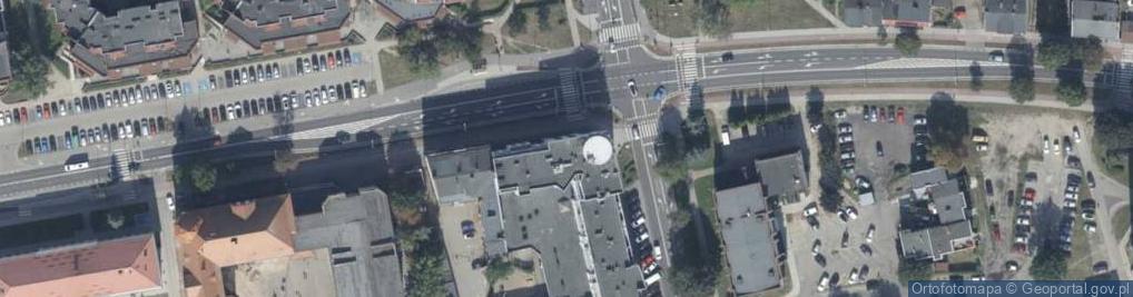 Zdjęcie satelitarne M P Projekt