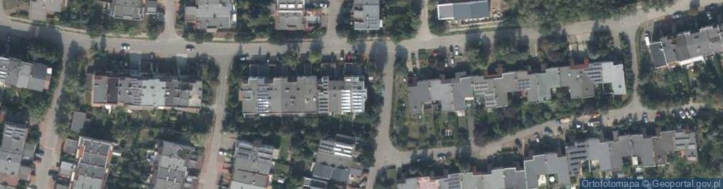 Zdjęcie satelitarne M & R Biuro Projektów Mieloch