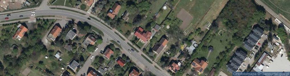 Zdjęcie satelitarne "Mabuc" Zakł.Zaopatrz.i Prod.Tkanin Technicznych Bucki Małgorzata