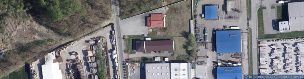 Zdjęcie satelitarne Machnik Bogdan Machnik Bogdan Zakład Produkcyjno Usługowy Womach