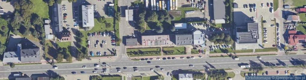 Zdjęcie satelitarne Maciej Czarnecki Firma Handlowo-Usługowa EvoCar Serwis