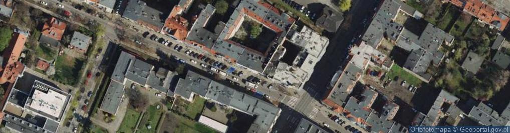Zdjęcie satelitarne Maciej Kawecki Brandburg