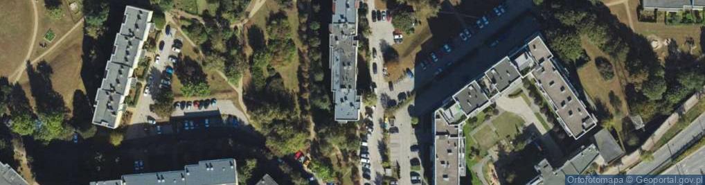 Zdjęcie satelitarne Maciej Kitkowski Usługi Projektowe