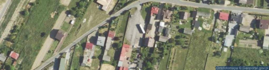 Zdjęcie satelitarne Maciej Kowalik Przedsiębiorstwo Handlowo-Usługowo-Transportowe Ramik