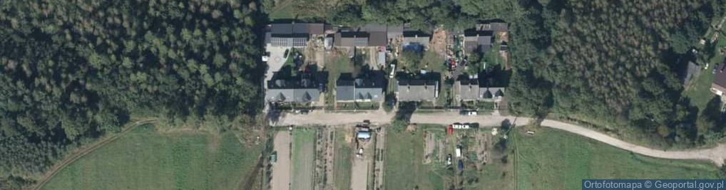 Zdjęcie satelitarne Maciej Podgórski Usługi Leśne