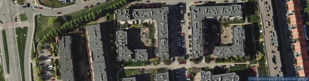 Zdjęcie satelitarne Madej M., Wrocław