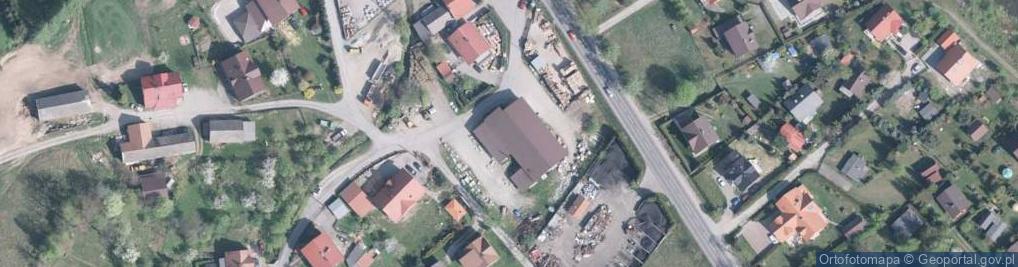 Zdjęcie satelitarne Madusiok Roman Kamieniołom Cisowa