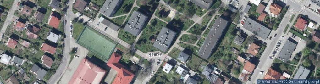 Zdjęcie satelitarne Madziar Lorek Barbara