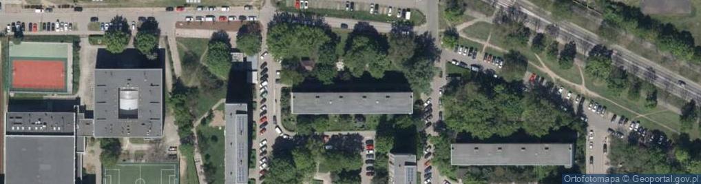 Zdjęcie satelitarne "Mag" Agencja Usługowo-Handlowa Grotowski Andrzej