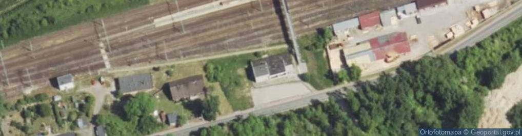 Zdjęcie satelitarne Magazyn Towarów Masowych Rybka Stanisław Rybka Barabara
