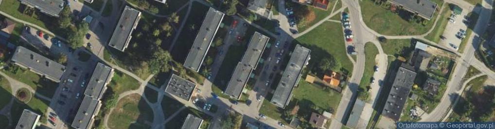 Zdjęcie satelitarne Magbet Przeds Usługowe