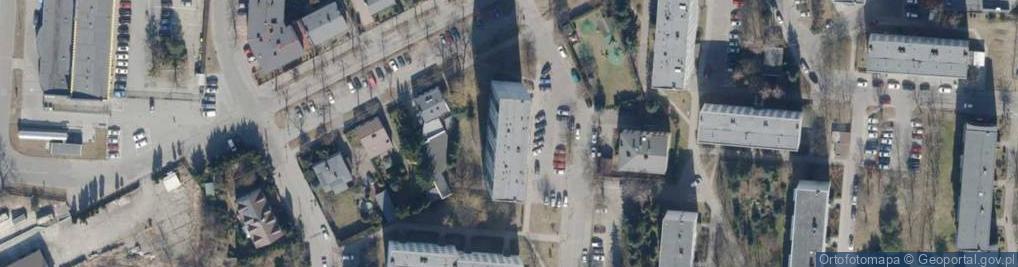 Zdjęcie satelitarne Magda Szczepańska Pracownia Projektowania Odzieży Alina Szczepańska