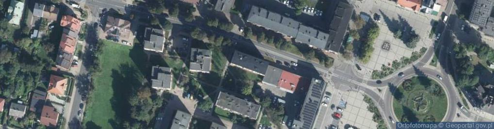 Zdjęcie satelitarne Magdalena Hałas - Działalność Gospodarcza