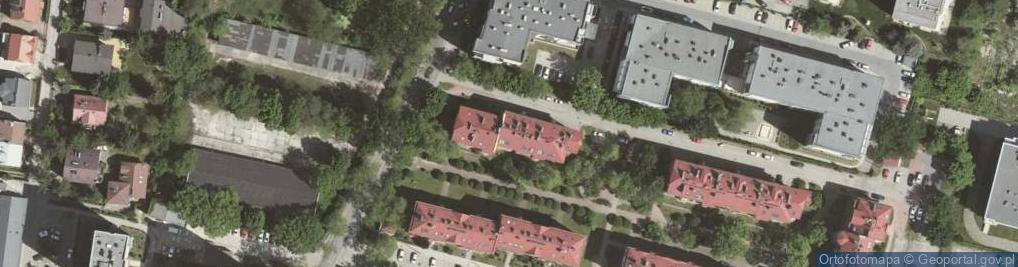 Zdjęcie satelitarne Magdalena Kowanetz Wytwórnia Opakowań Kartonowych Pap-Druk