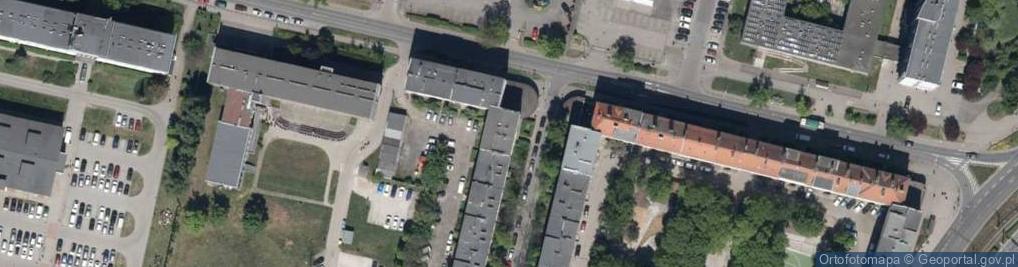 Zdjęcie satelitarne Magdalena Krowiarz - Działalność Gospodarcza