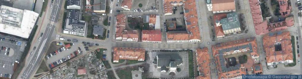 Zdjęcie satelitarne Magdalena Kucyrka Biuro Ubezpieczeń