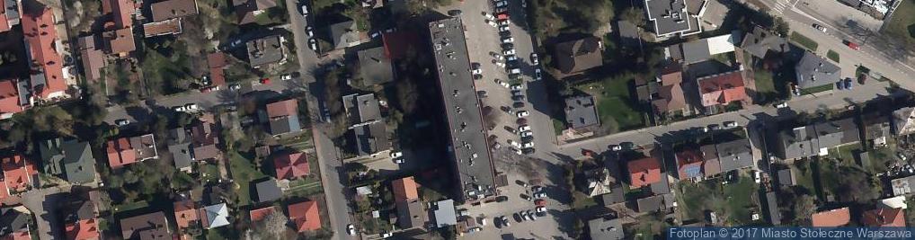 Zdjęcie satelitarne Magdalena Liwińska Agencja Ubezpieczeniowa Madex