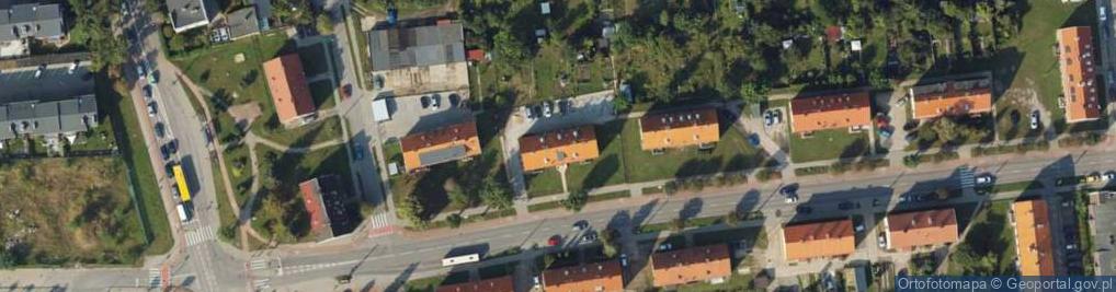 Zdjęcie satelitarne Magdalena Nowicka Usługi i Szkolenia BHP