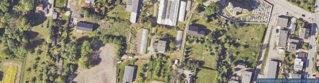 Zdjęcie satelitarne Magdalena Świerkosz - Kwiaty i Konie