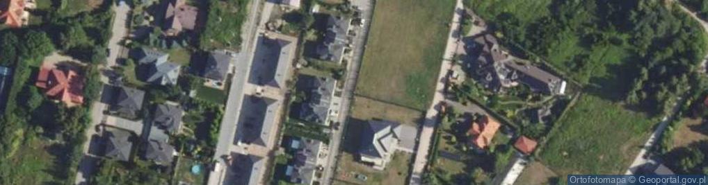Zdjęcie satelitarne Magdalenka Rezydencje