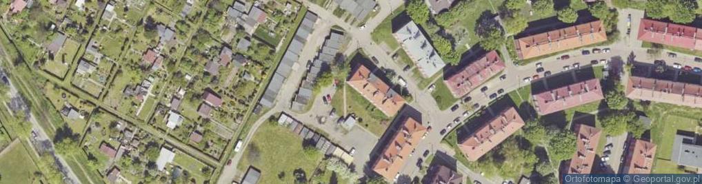 Zdjęcie satelitarne Magdalenka