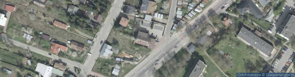 Zdjęcie satelitarne Magiel Elektryczny Daniela Sęk Halina