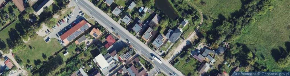 Zdjęcie satelitarne Magiel Elektryczny Prasowalnia