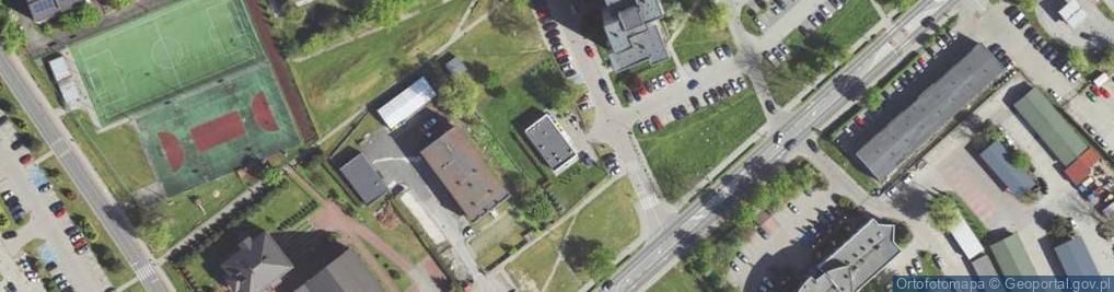 Zdjęcie satelitarne Magner Chrobak Joanna Niepubliczny Zakład Opieki Zdrowotnej Centrum Medyczne