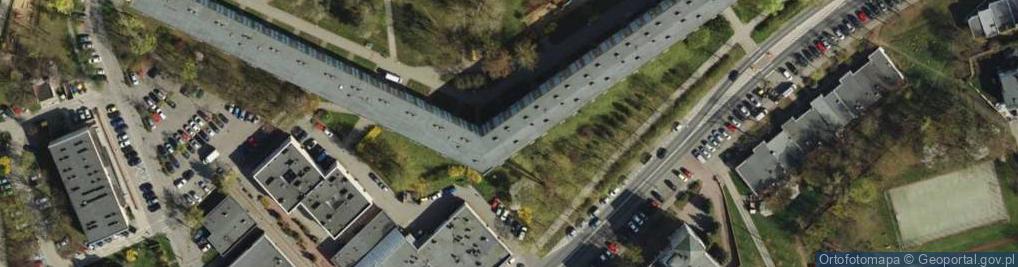 Zdjęcie satelitarne Magnolia Centrum Ogrodnicze Eksport Import P P H U