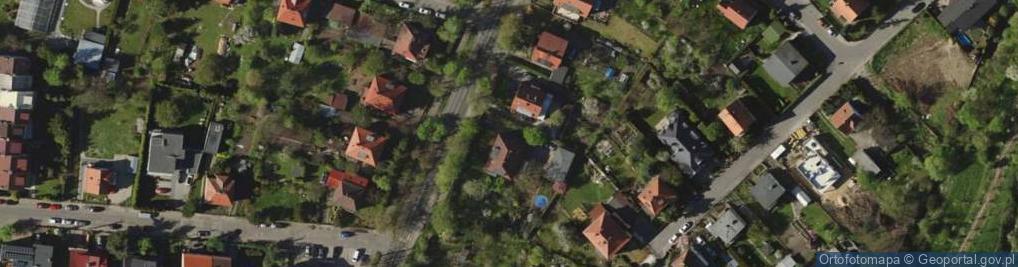 Zdjęcie satelitarne Magnowski w., Wrocław