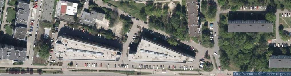 Zdjęcie satelitarne Major Domus Zarządzanie i Obrót Nieruchomościami Mieczysław Mielniczyk