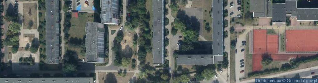 Zdjęcie satelitarne Make Up Institute Krzysztof Winiarski