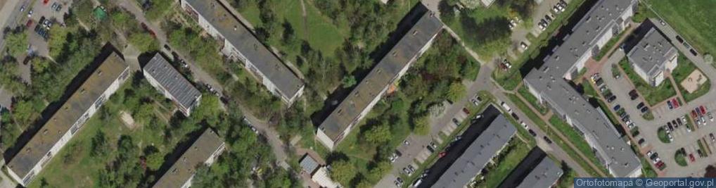 Zdjęcie satelitarne Makowiecka M., Wrocław