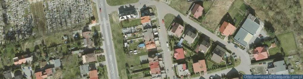 Zdjęcie satelitarne Makówka D., Trzebnica