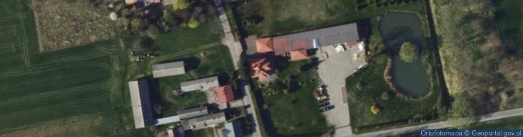 Zdjęcie satelitarne Maksur P H U Iwona Matyla Pyszka Ryszard Pyszka