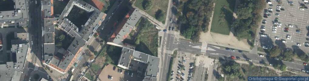 Zdjęcie satelitarne Mała Gastronomia Przybylska Grażyna Kaźmierczak Jerzy