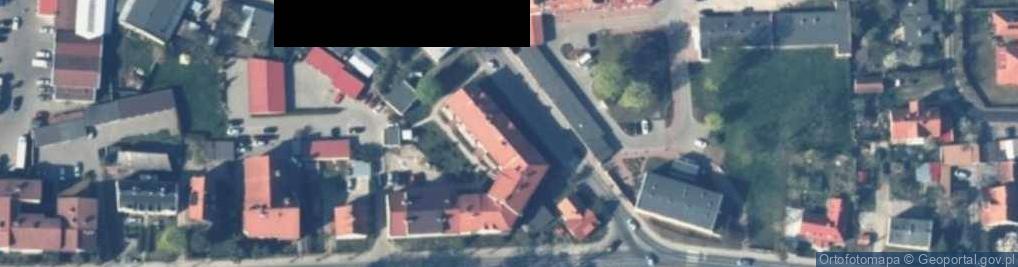 Zdjęcie satelitarne Mała Spółdzielnia Mieszkaniowa Atrium w Pasłęku
