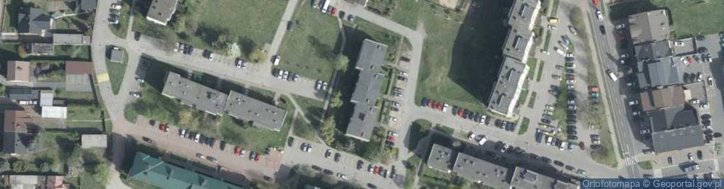 Zdjęcie satelitarne Mała Spółdzielnia Mieszkaniowa Lokatorsko Własnościowa Nasz Dom w Wyszkowie