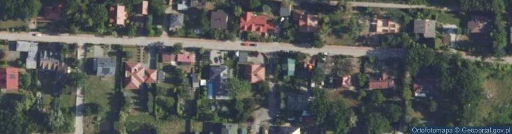 Zdjęcie satelitarne Malcol Malowanie Ręczne Jedwabiu