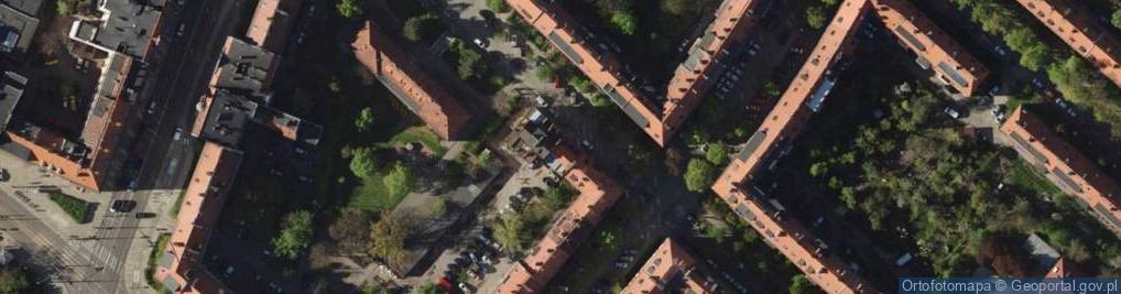 Zdjęcie satelitarne Maleszewski S., Wrocław