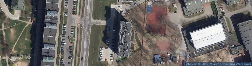 Zdjęcie satelitarne Małgorzata Chrzanowska Harrison Nauczanie Języków Obcych.