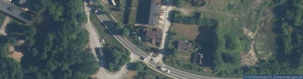 Zdjęcie satelitarne Małgorzata Ćwięka Przedsiębiorstwo Produkcyjno-Usługowo-Handlowe Kon-Bud