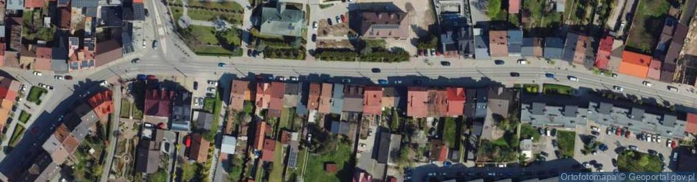 Zdjęcie satelitarne Małgorzata Dudzińska Studio Fryzur Karina